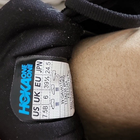 HOKA Black Running Shoes - Picture 9 of 12